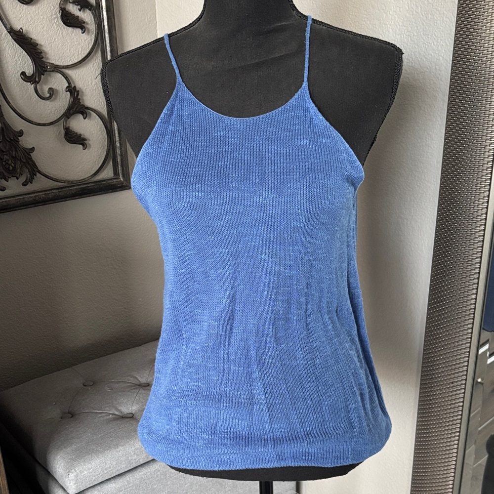 Banana Republic Blue Sweater Tank